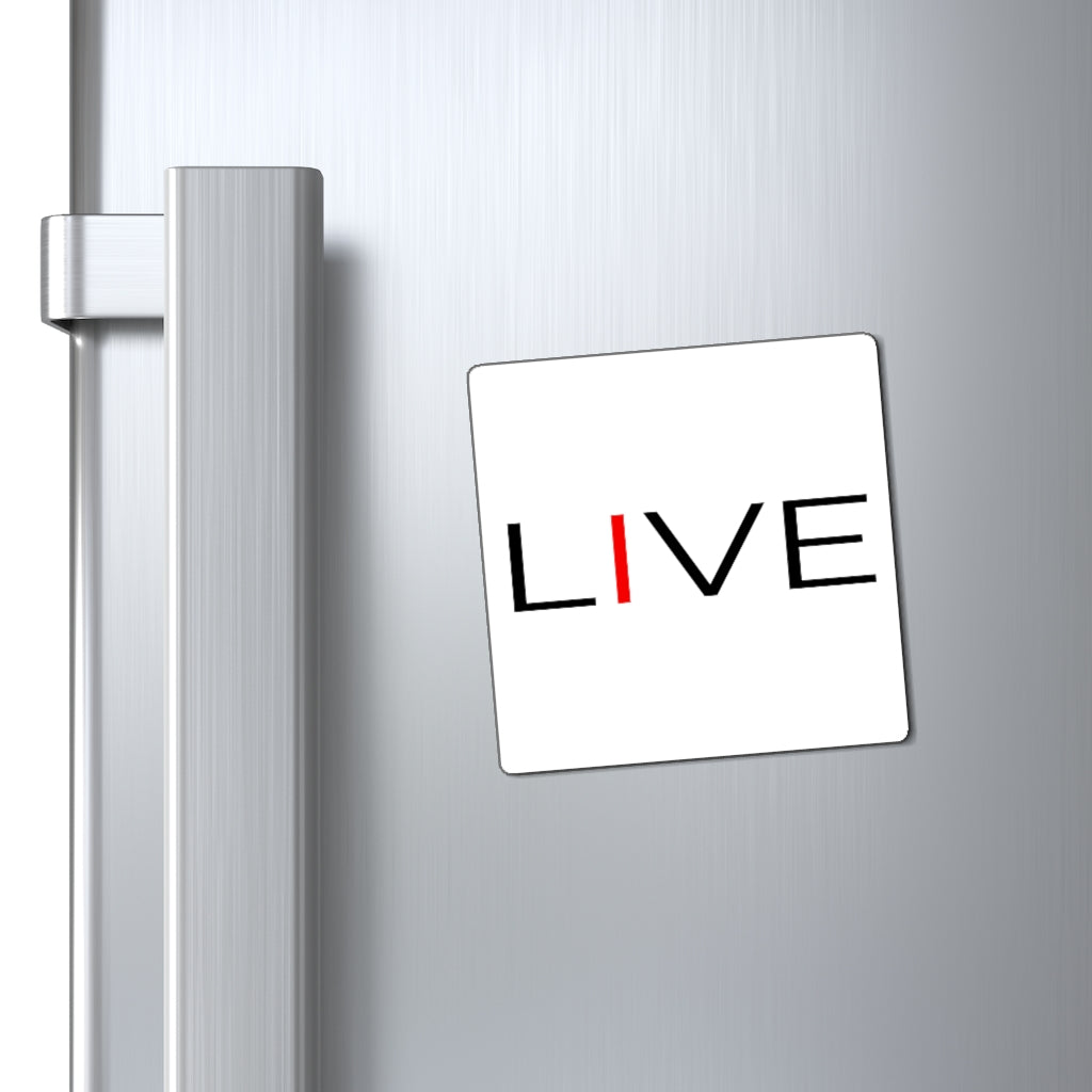 I LIVE Magnet