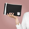 Pink Diamond On Black Clutch Bag