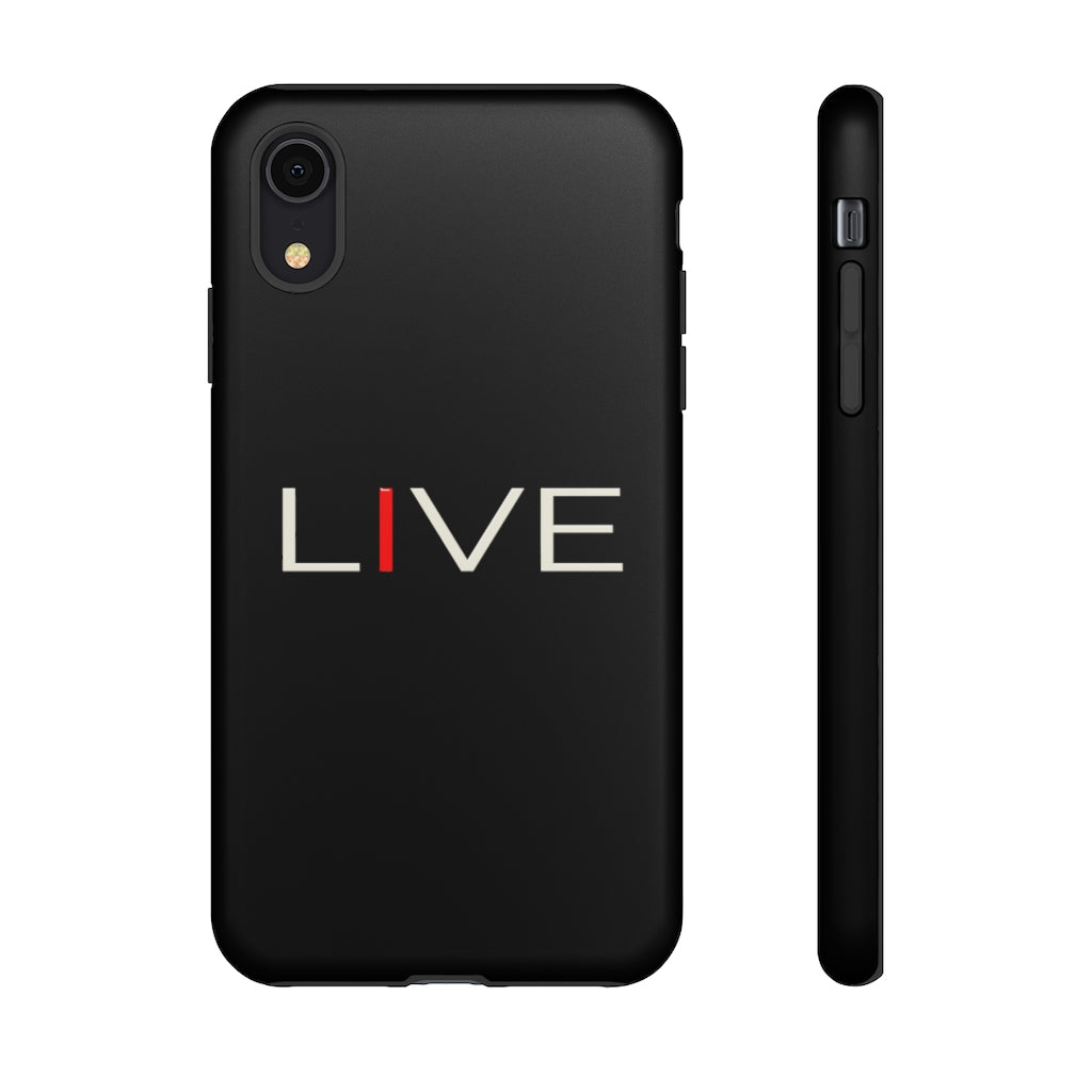 "I" LIVE On Black Tough Cases