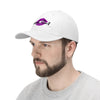 Speak Out Purple Lips Unisex Twill Hat