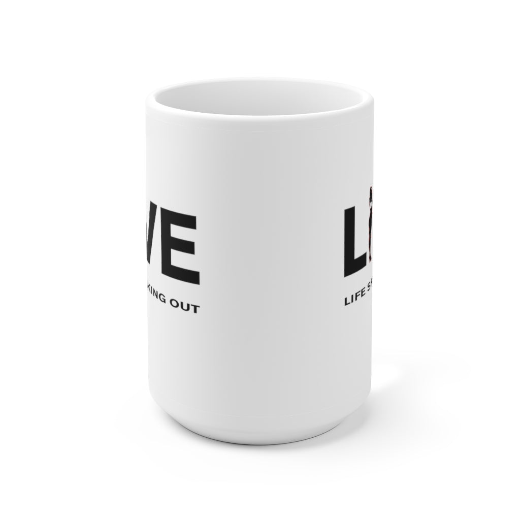 Live Life Speaking Out With Activist On Ceramic Mug 15oz