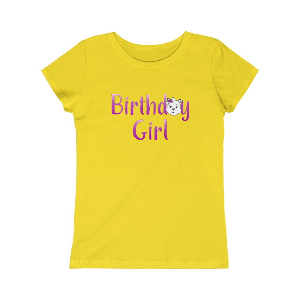 Diamond Birthday Girl Princess Tee