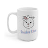 Poochie Diva&#39;s Pink Diamond On Ceramic Mug 15oz