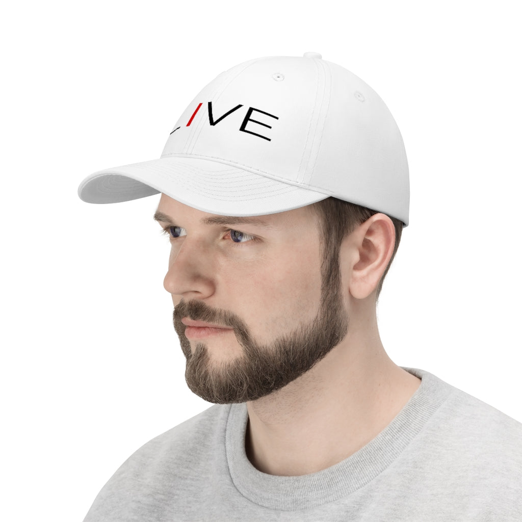 I Live Unisex Twill Hat