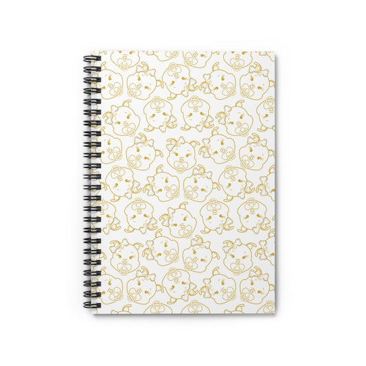 Baby Diva Spiral Notebook - Ruled Line