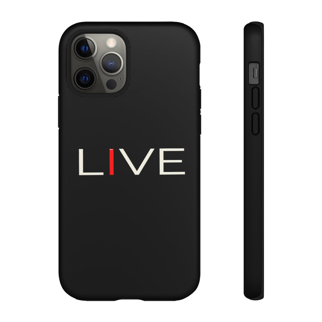 "I" LIVE On Black Tough Cases