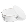 Travel Dog Bowl Blessings Water Enamel Bowl