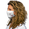 Pink Baby Diva with Diamond Snug-Fit Polyester Face Mask