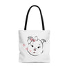 Diamond Kisses Tote Bag