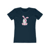 Mumbles In A Bunnysuit Women&#39;s The Boyfriend Tee