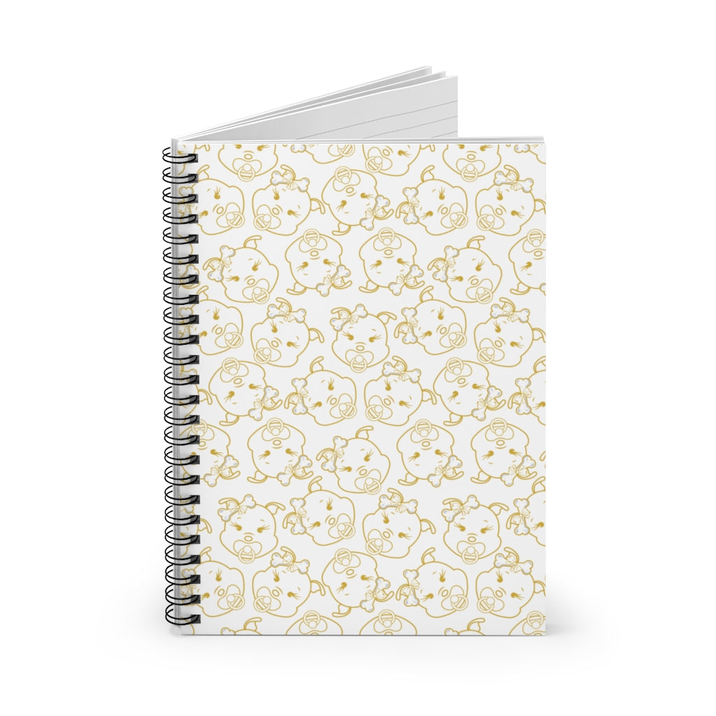Baby Diva Spiral Notebook - Ruled Line