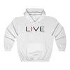 I LIVE Unisex Heavy Blend™ Hooded Sweatshirt