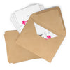 Pink Diamond Face On Greeting Cards (7 pcs)