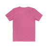 Pink Mumbles On Unisex Jersey Short Sleeve Tee