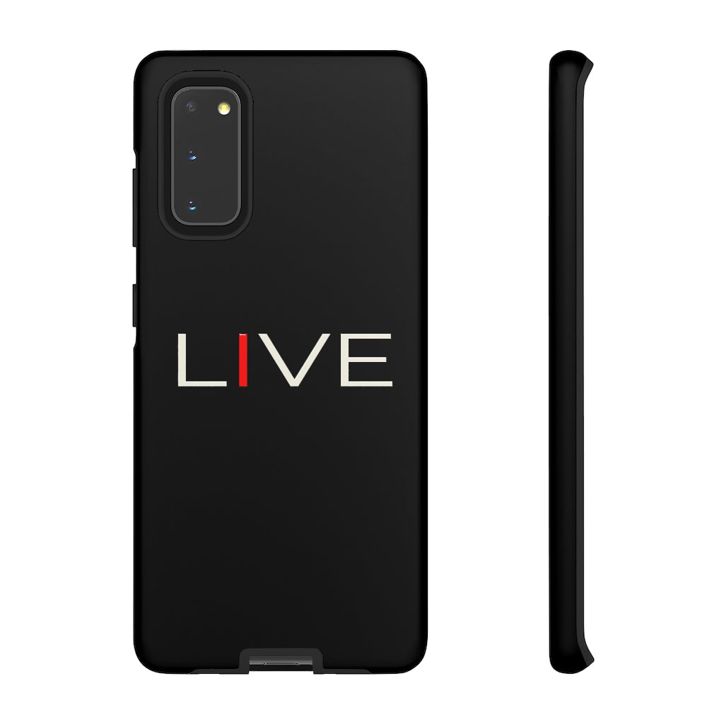 "I" LIVE On Black Tough Cases