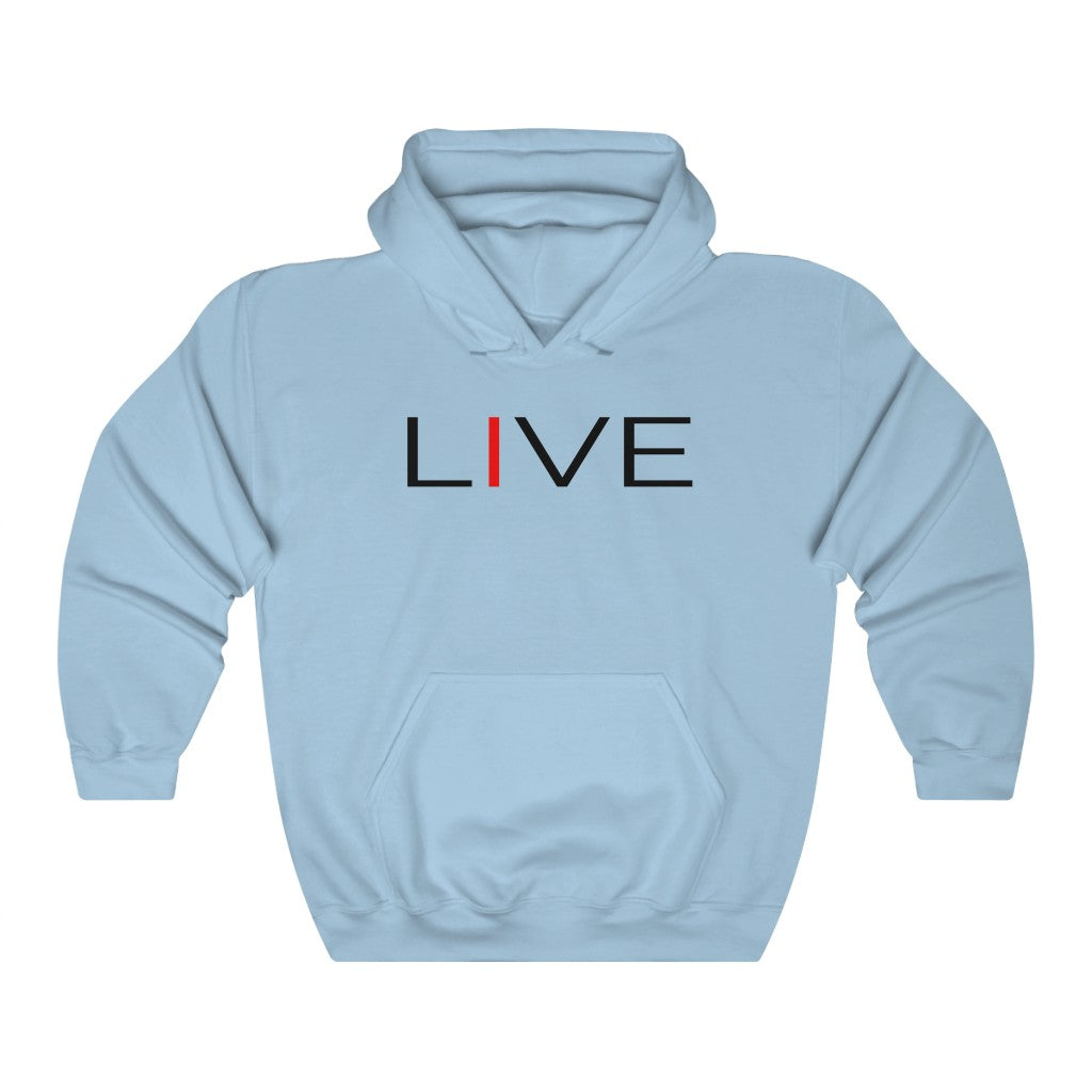 I LIVE Unisex Heavy Blend™ Hooded Sweatshirt