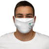 Turquoise Diamond On Snug-Fit Polyester Face Mask