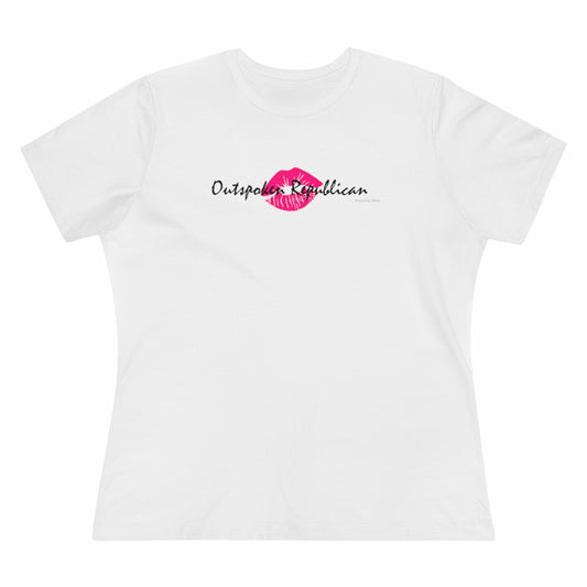 Outspoken Republican Women's Premium Tee
