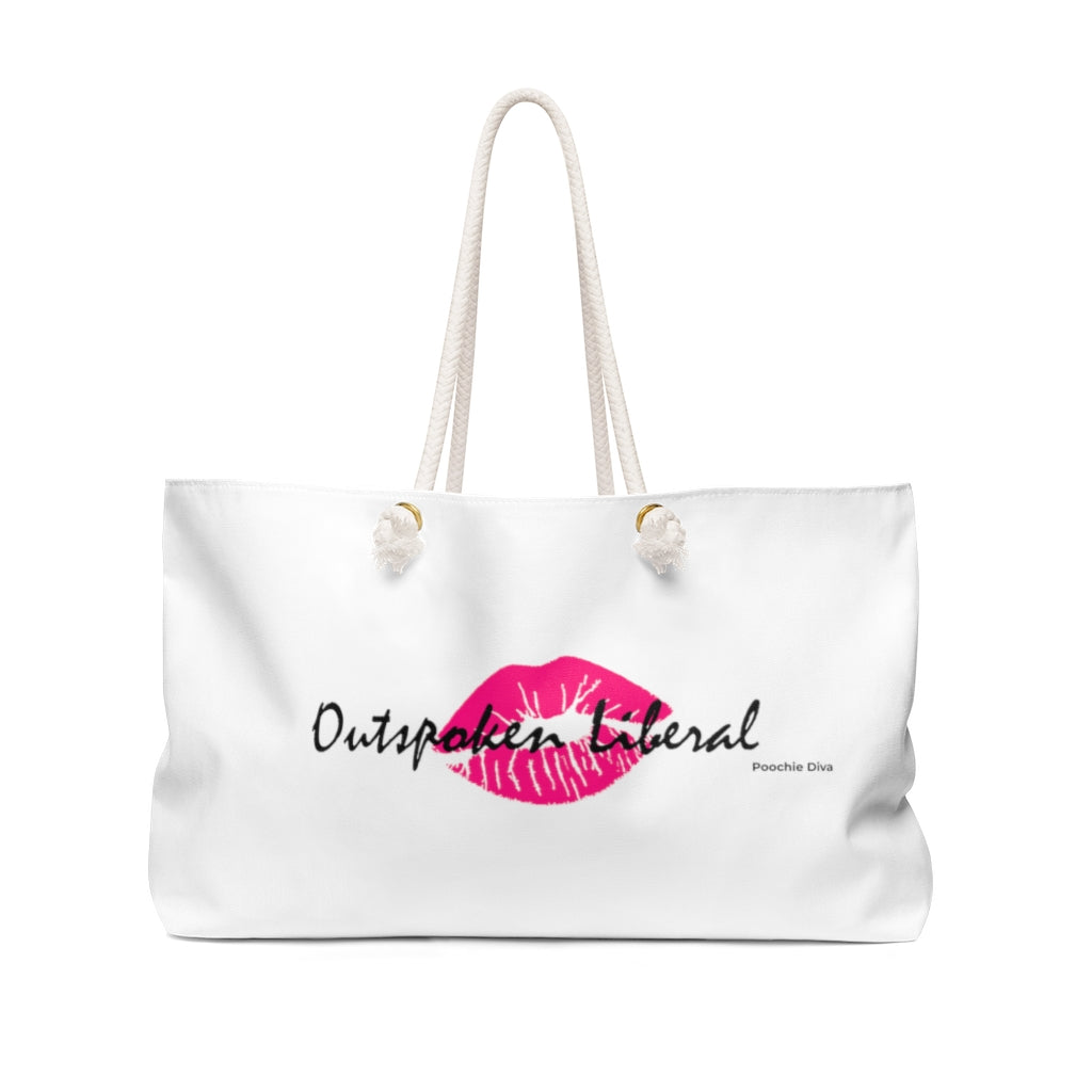 Outspoken Liberal Weekender Bag