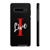 Oversized &quot;I&quot; Cursive LIVE On Tough Cases