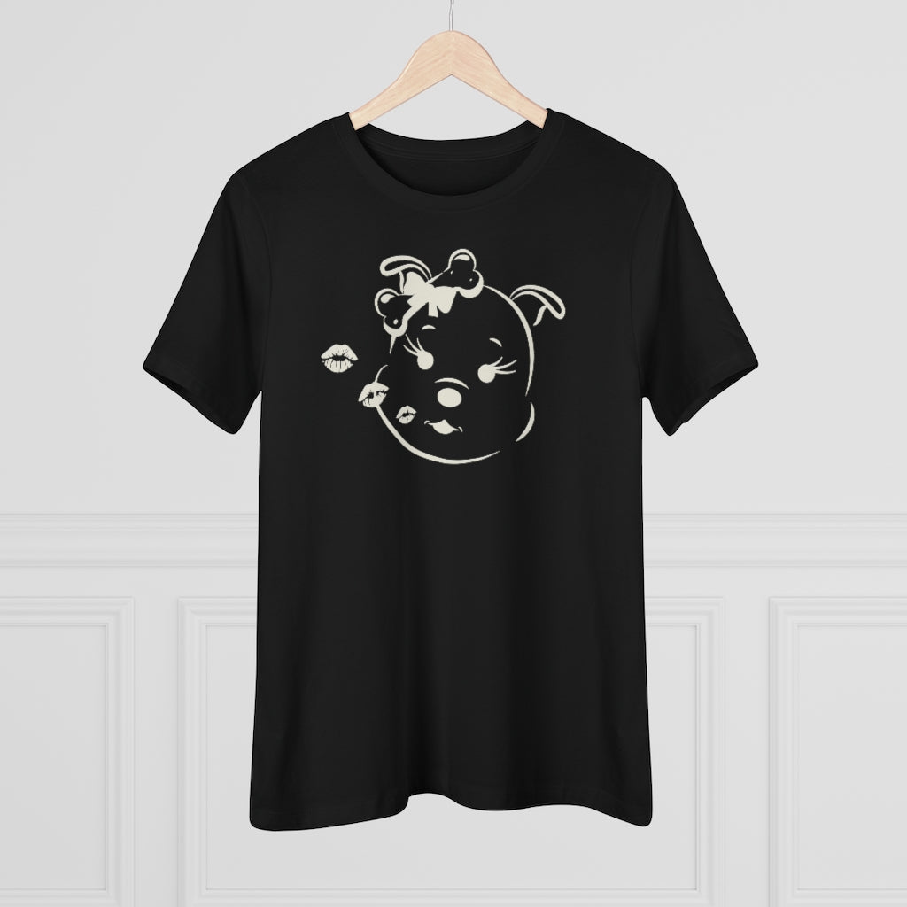 Diamond's Blowing White Kisses Women's Premium Tee