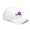 Speak Out Purple Lips Unisex Twill Hat