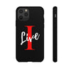 Oversized &quot;I&quot; Cursive LIVE On Tough Cases