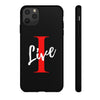 Oversized &quot;I&quot; Cursive LIVE On Tough Cases