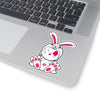 Mumbles In White/Pink Bunnysuit On Kiss-Cut Stickers