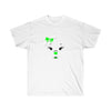 Lime Green Diamond Face Unisex Ultra Cotton Tee