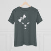 Diamond&#39;s Face In White On Women&#39;s Premium Tee