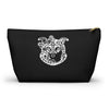 Tribal Diamond On Black Accessory Pouch w T-bottom