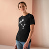 Diamond&#39;s Face In White On Women&#39;s Premium Tee