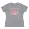 Live Life Speaking Out With Pink Lips On Women&#39;s Premium Tee