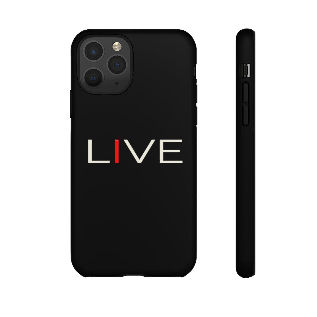 "I" LIVE On Black Tough Cases