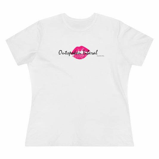 Outspoken Liberal Women's Premium Tee