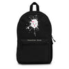 Diamond Splash On Black Backpack (Made in USA)