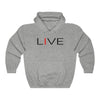 I LIVE Unisex Heavy Blend™ Hooded Sweatshirt