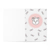 Pink Diamond Bone Confetti Greeting Cards (7 pcs)