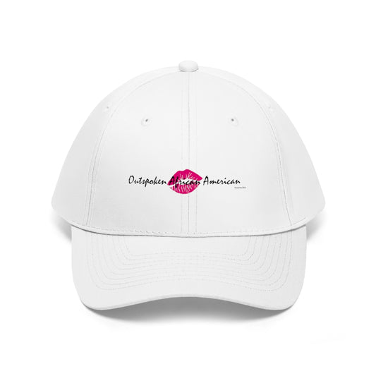 Outspoken African American Unisex Twill Hat