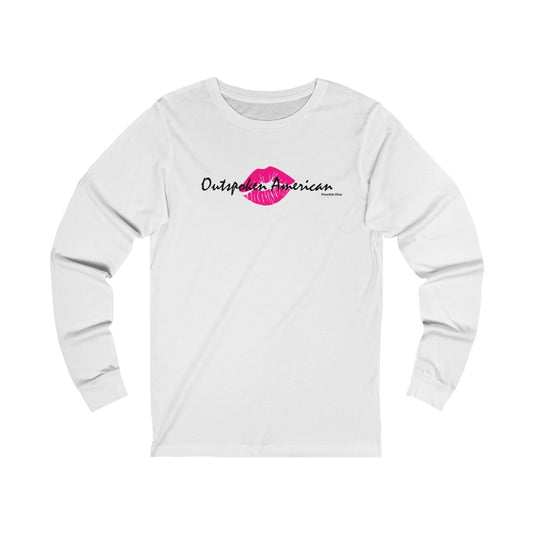 Outspoken American Unisex Jersey Long Sleeve Tee