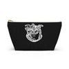 Tribal Diamond On Black Accessory Pouch w T-bottom