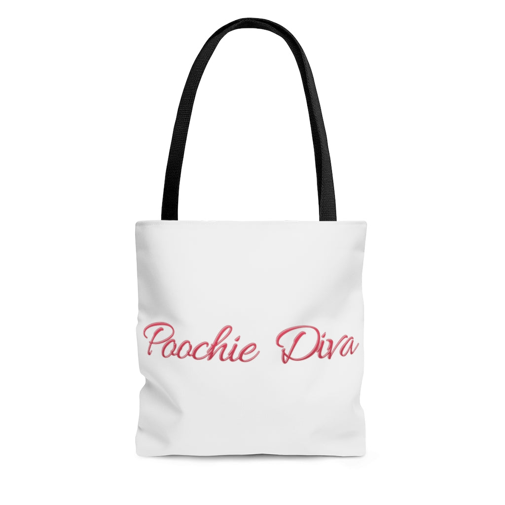 Poochie Diva Tote Bag