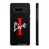 Oversized &quot;I&quot; Cursive LIVE On Tough Cases