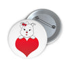 Diamond Loves Big On Custom Pin Buttons