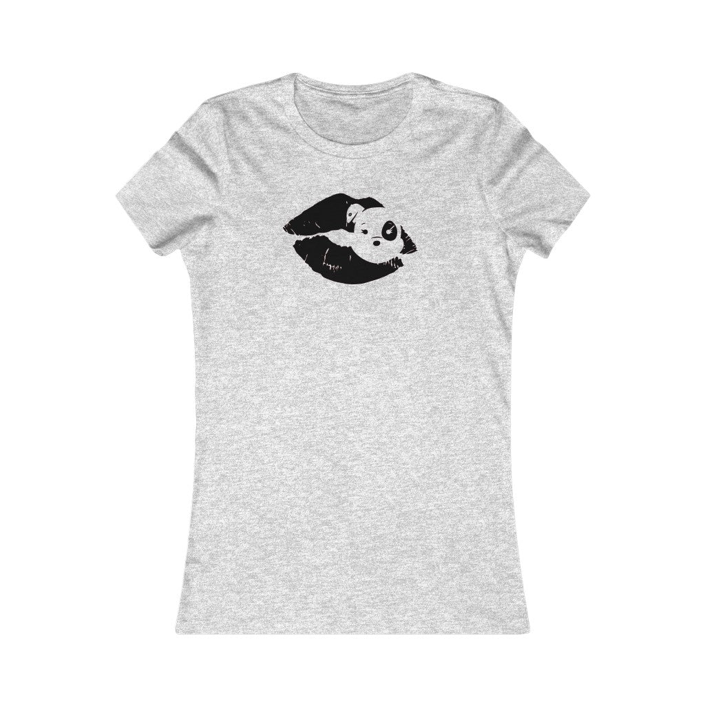 Rebel Black Mumble Lips On Youth Short Sleeve Tee