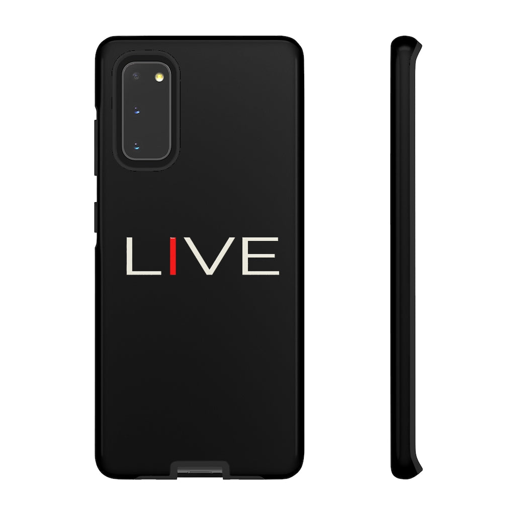 "I" LIVE On Black Tough Cases