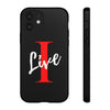 Oversized &quot;I&quot; Cursive LIVE On Tough Cases