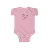 Diamond Kisses Infant Fine Jersey Bodysuit