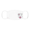 Pink Baby Diva with Diamond Snug-Fit Polyester Face Mask